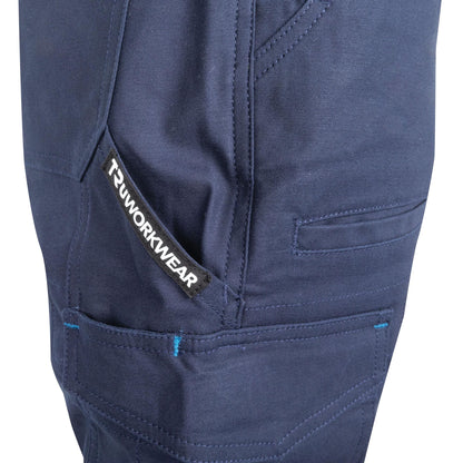 TRu Workwear - Womens Midweight Cotton Stretch Cargo Trousers - DTW1170