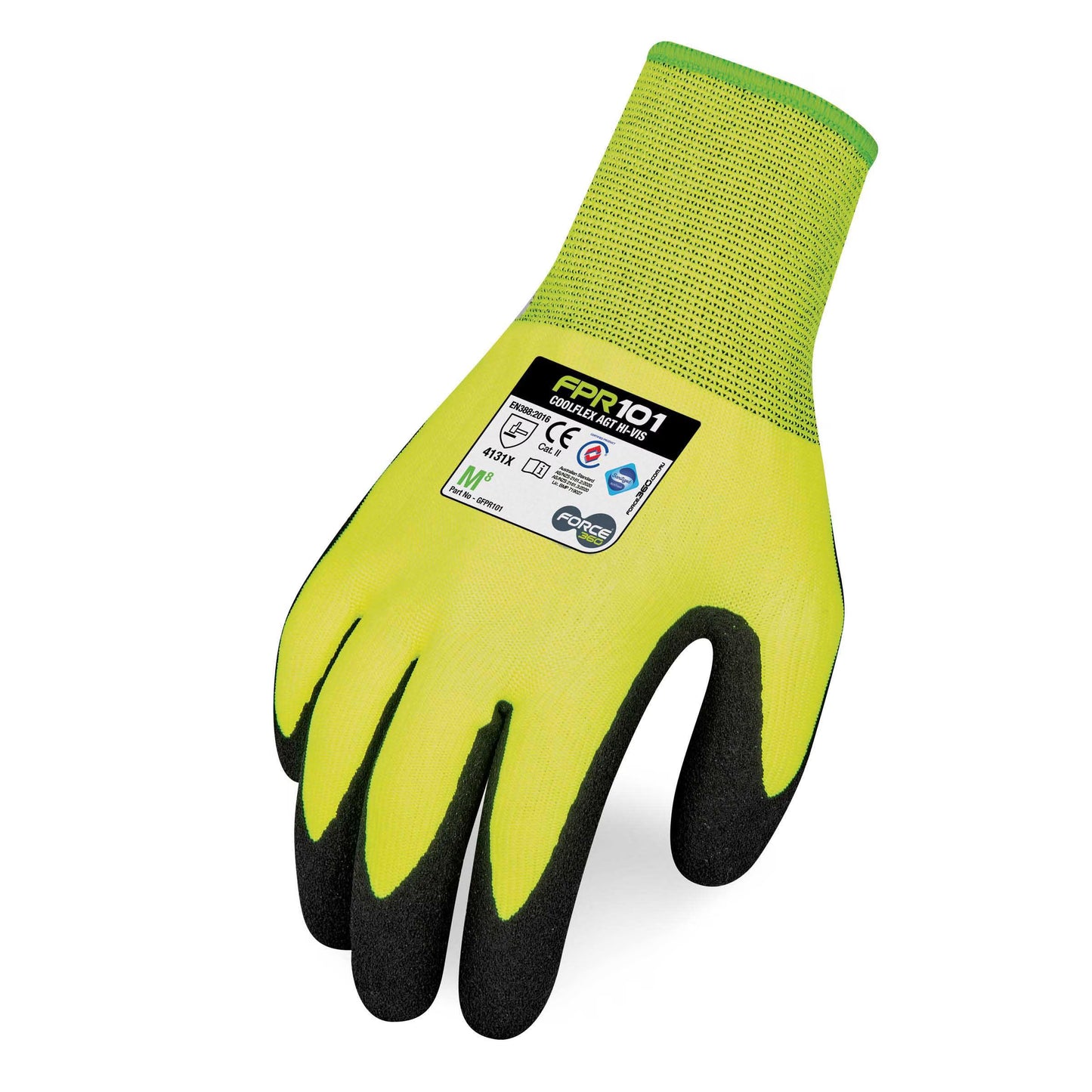 Force 360 - Coolflex AGT Hi Vis Glove (12 Pair) - GFPR101