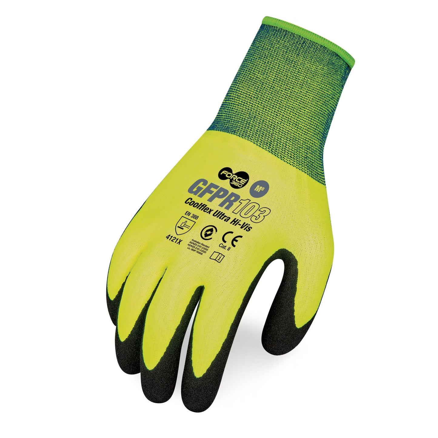 Force 360 - Coolflex AGT Ultra HI Vis Glove (12 Pair) - GFPR103