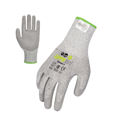 Force 360 - Titanium 5 PU Glove  (12 Pair) - GFPR201