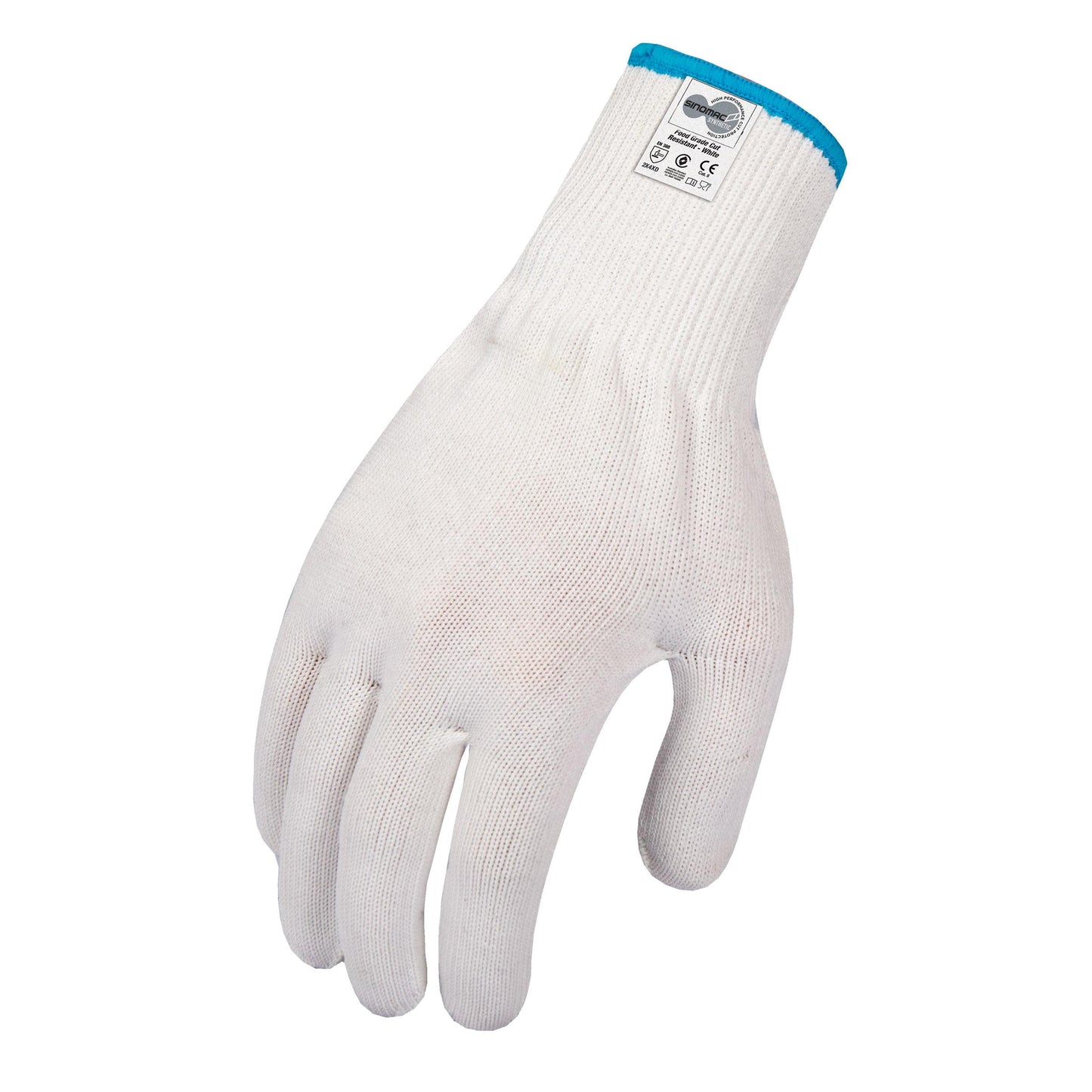 Force 360 - Food Grade Cut Resistant - White (12 Singles) - GFPR203