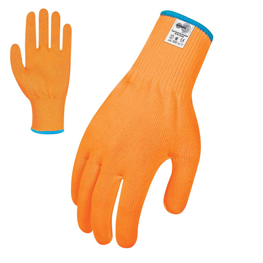 Force 360 - Food Grade Cut Resistant - Hi-Vis Orange (12 Singles) - GFPR207