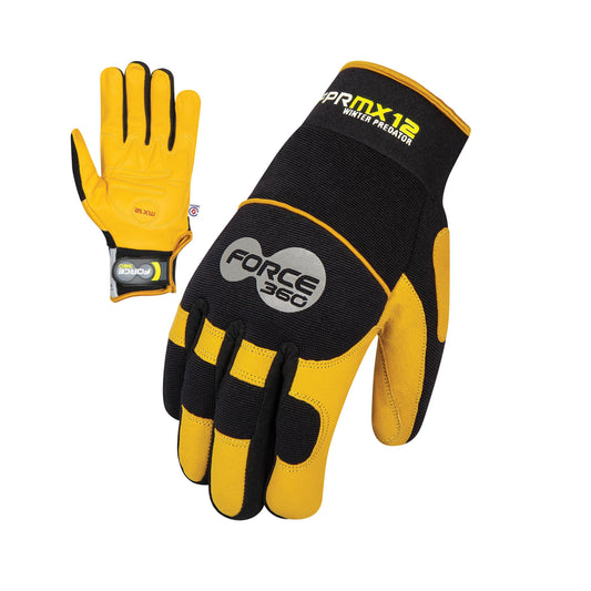 Force 360 - Predator Deerskin Winter Mechanics Glove (6 Pair) - GFPRMX12