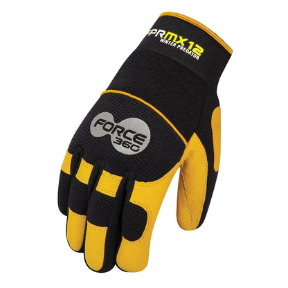 Force 360 - Predator Deerskin Winter Mechanics Glove (6 Pair) - GFPRMX12