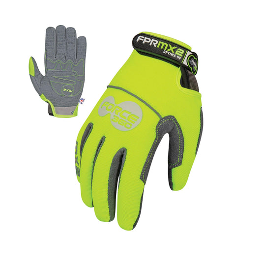 Force 360 - Optima Hi-Vis Mechanics Glove (12 Pair) - GFPRMX2