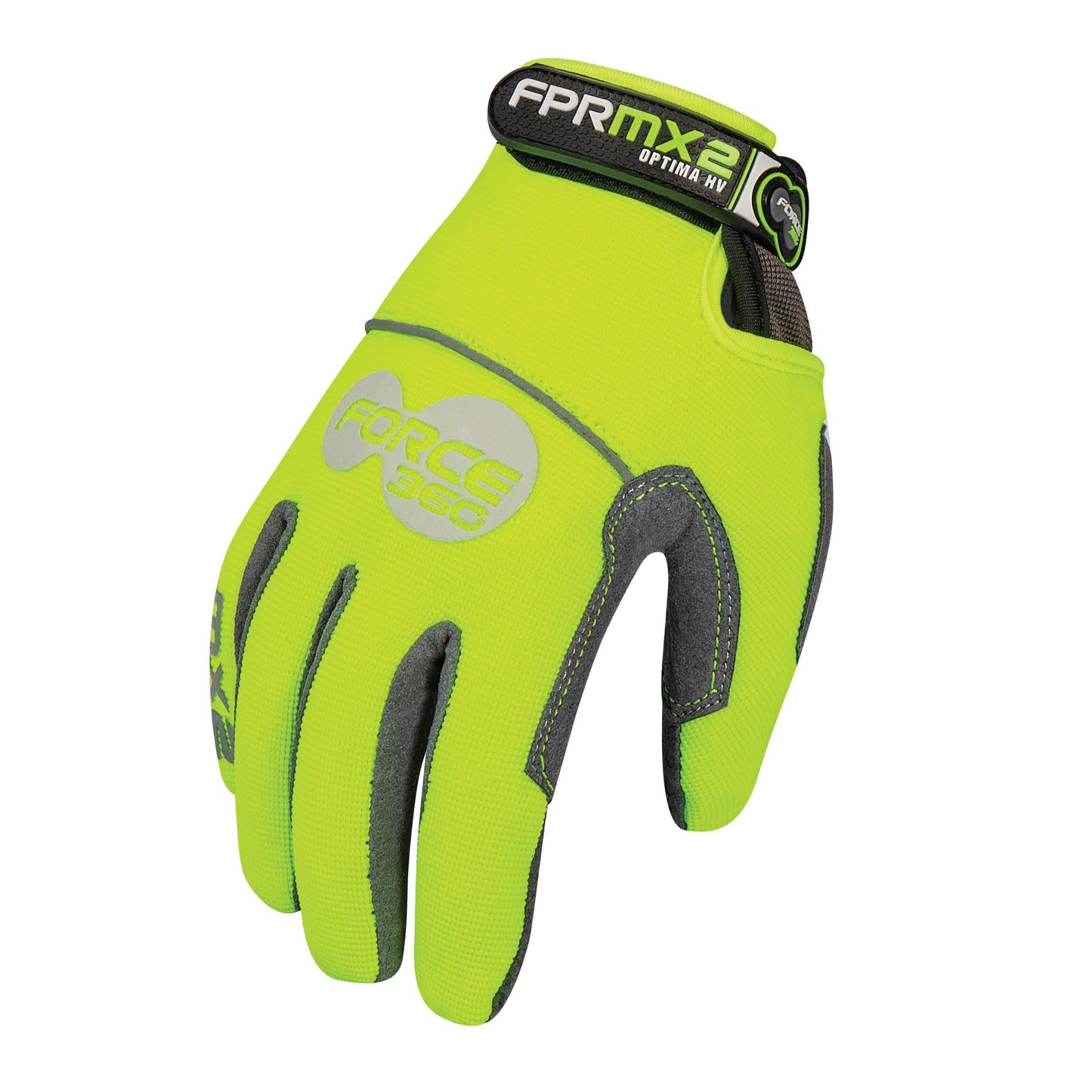 Force 360 - Optima Hi-Vis Mechanics Glove (12 Pair) - GFPRMX2