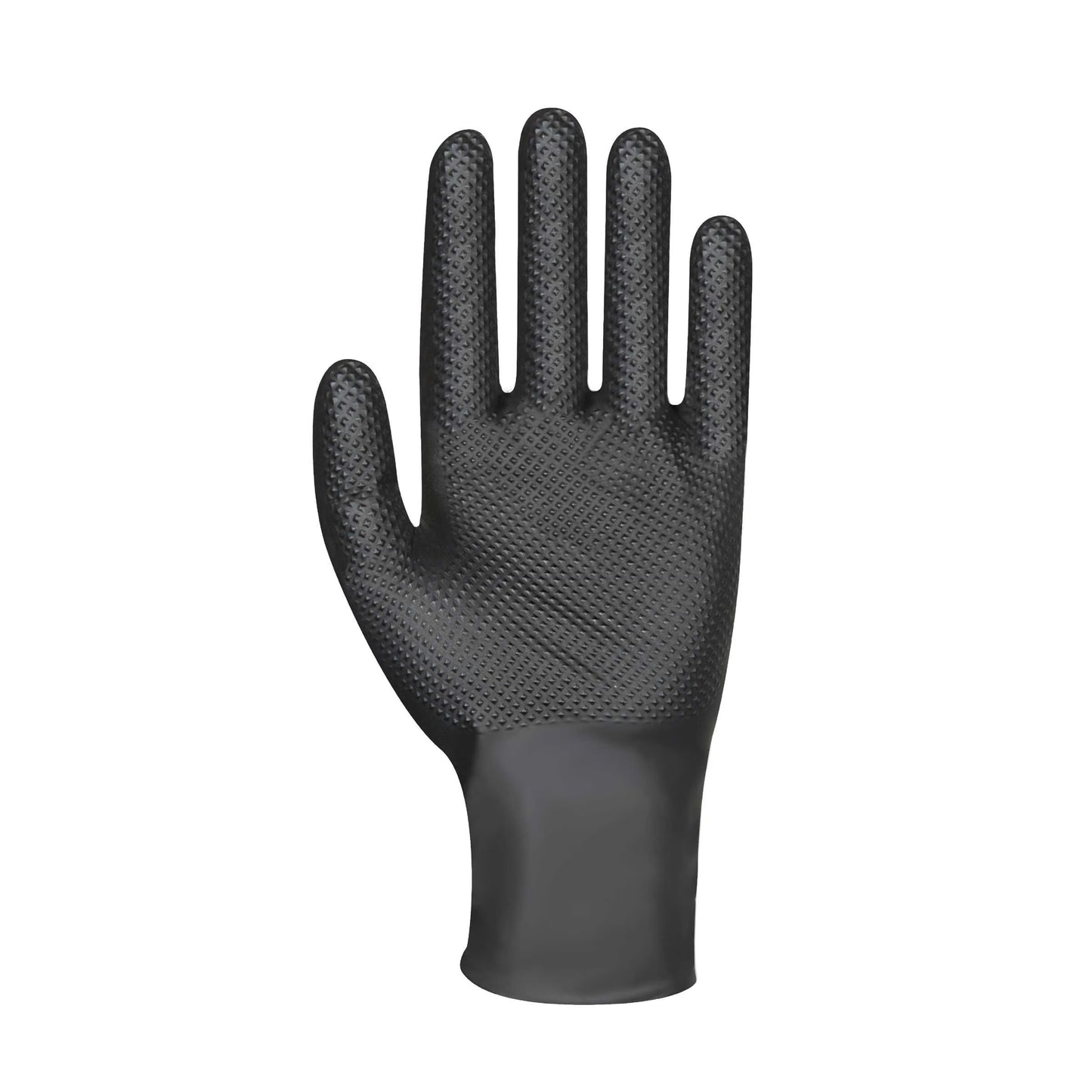 Force 360 -SafeTouch Disposable Nitrile - Industrial - Black (100 Pair) - GWORX005