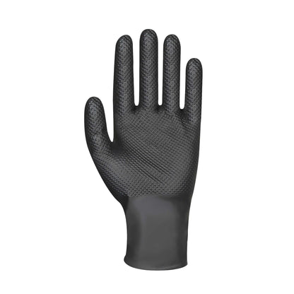 Force 360 -SafeTouch Disposable Nitrile - Industrial - Black (100 Pair) - GWORX005