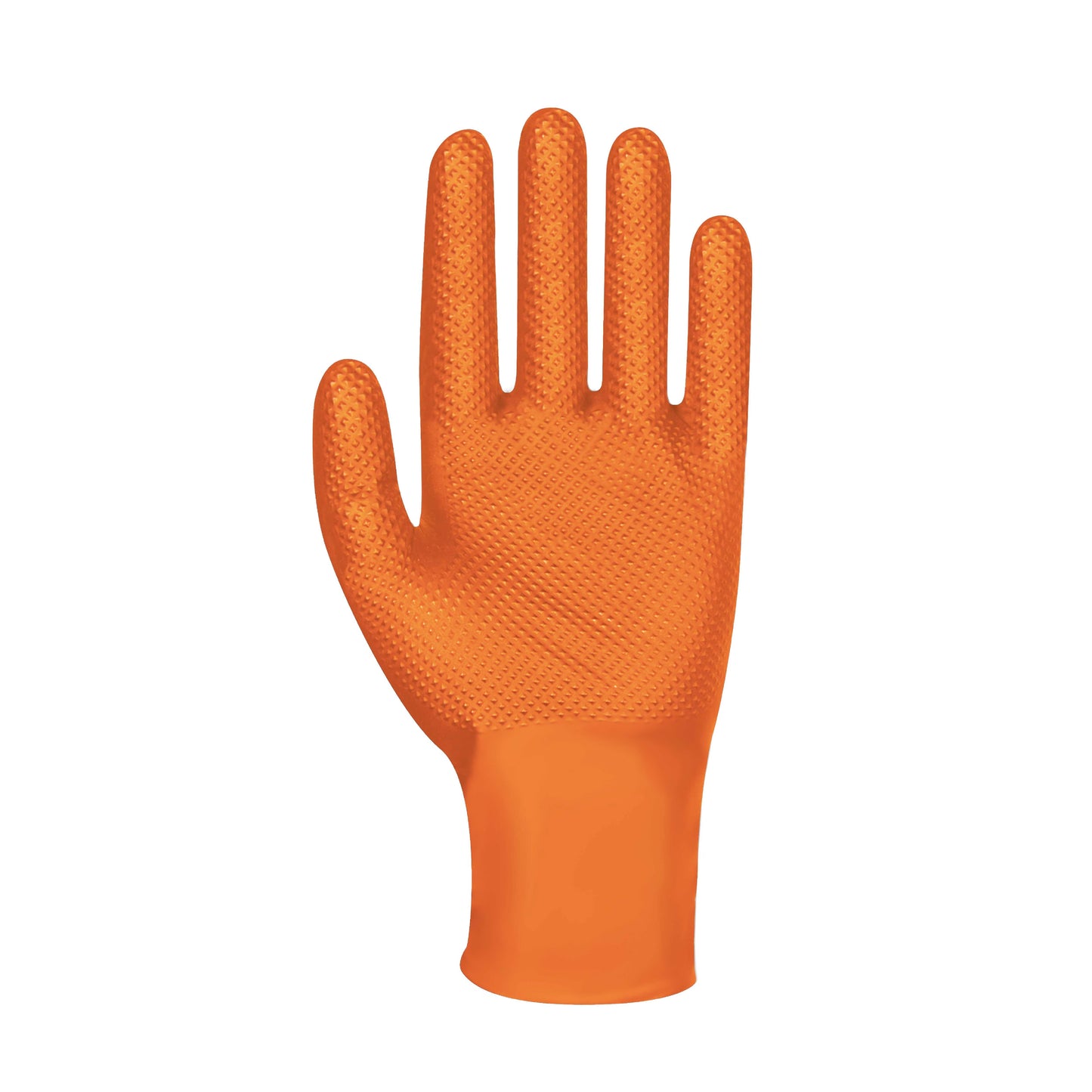 Force 360 -SafeTouch Disposable Nitrile - Industrial - Orange (100 Pair) - GWORX006