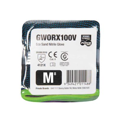 Force 360 - Eco Sand Nitrile Glove Vend Ready (12 Pairs) - GWORX100V