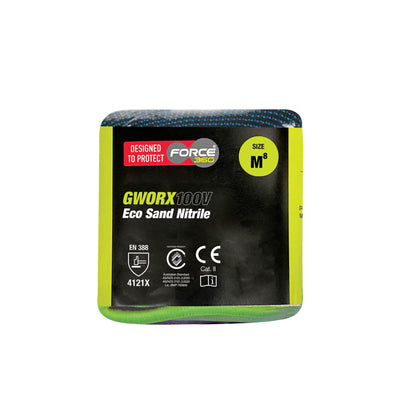 Force 360 - Eco Sand Nitrile Glove Vend Ready (12 Pairs) - GWORX100V