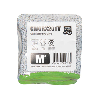 Force 360 - Cut Resistant PU - Vend-Ready Packaging (12 Pairs) - GWORX201V