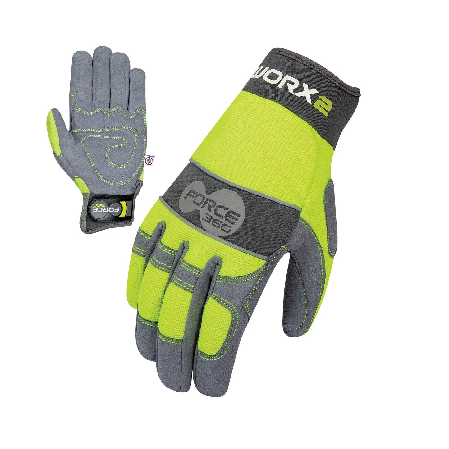 Force 360 - Original Hi-Vis Mechanics Glove (12 Pair) - GWORX2