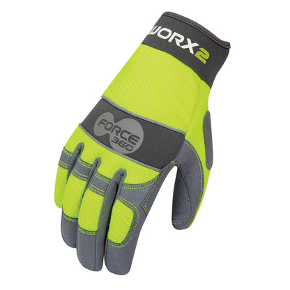 Force 360 - Original Hi-Vis Mechanics Glove (12 Pair) - GWORX2