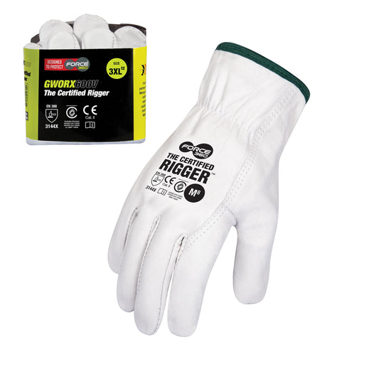 Force 360 - The Certified Rigger Vend Ready Glove (12 Pair) - GWORX600V