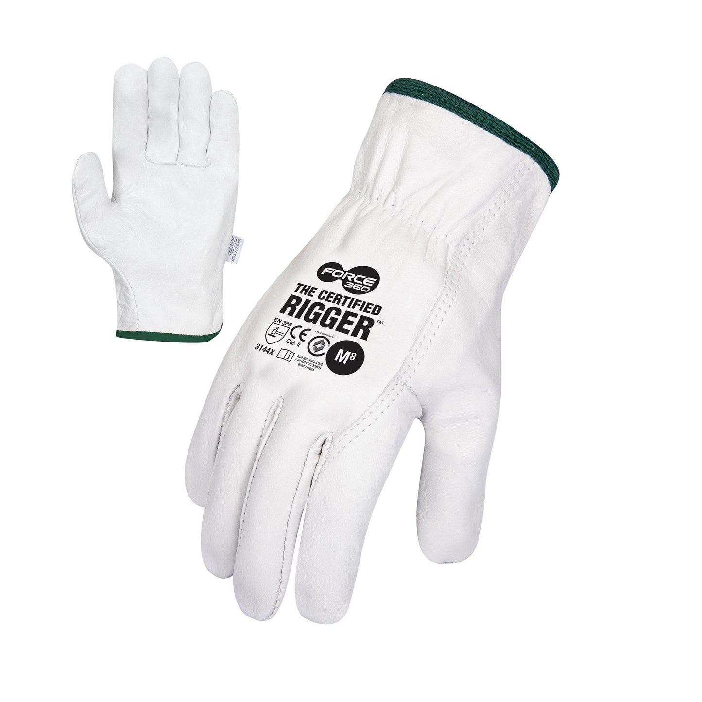 Force 360 - The Certified Rigger Glove (12 Pair) - GWORX600