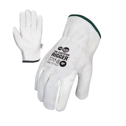 Force 360 - The Certified Splitback Rigger Glove (12 Pair) - GWORX601