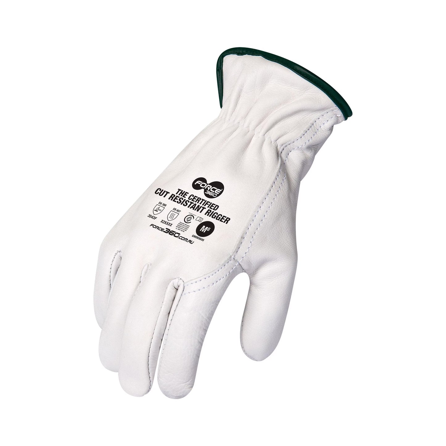 Force 360 - The Certified Cut Resistant Rigger Glove (12 Pair) - GWORX605