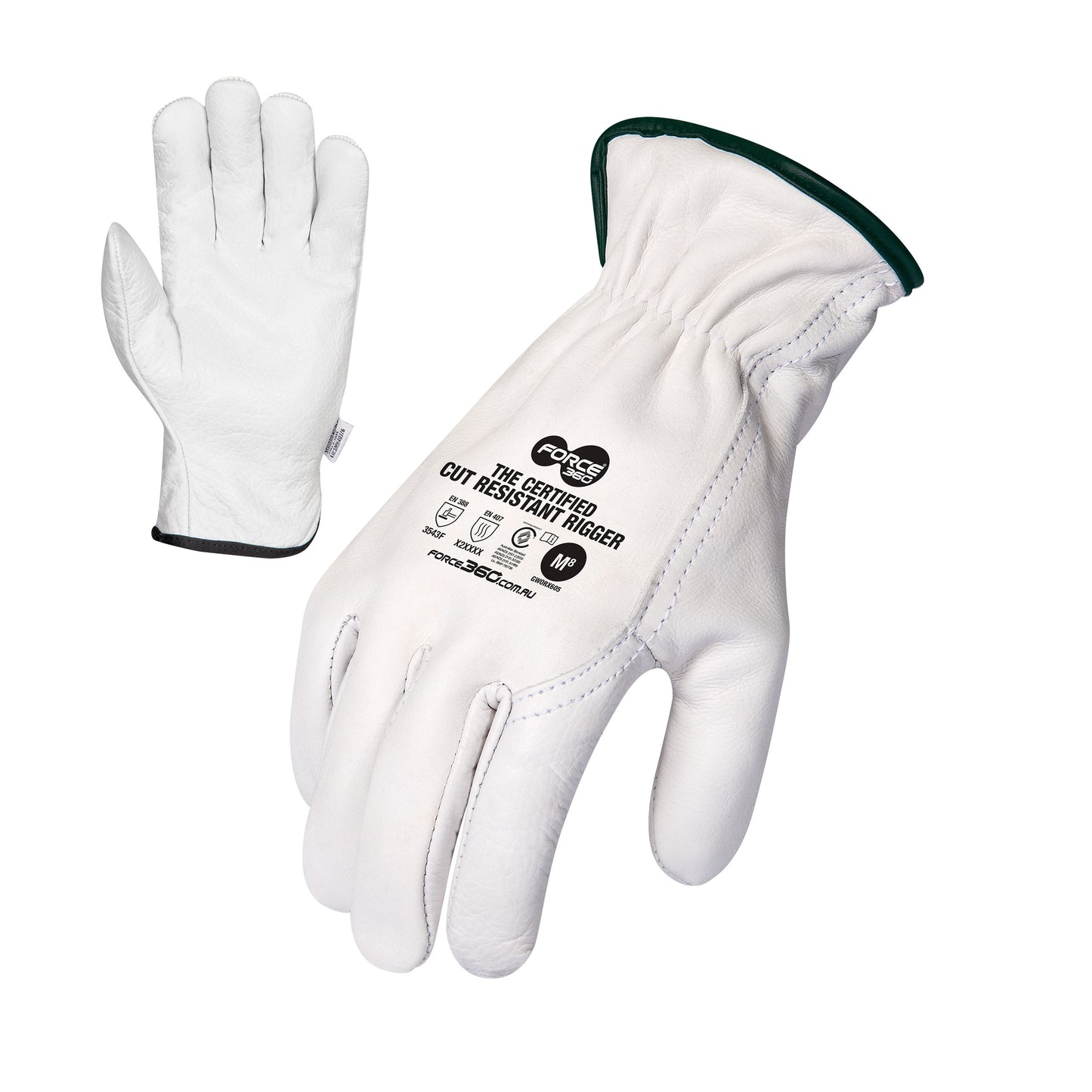 Force 360 - The Certified Cut Resistant Rigger Glove (12 Pair) - GWORX605