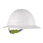 Force 360 - GT11 Type 1 ABS Vented Broad Brim Hard Hat w/Ratchet Harness (10 Pack) - HPFPRGT11