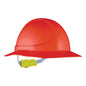 Force 360 - GT12 Type 1 ABS NON-Vented Broad Brim Hard Hat w/Ratchet Harness (10 Pack) - HPFPRGT12
