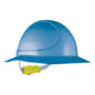 Force 360 - GT12 Type 1 ABS NON-Vented Broad Brim Hard Hat w/Ratchet Harness (10 Pack) - HPFPRGT12