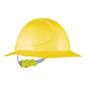 Force 360 - GT12 Type 1 ABS NON-Vented Broad Brim Hard Hat w/Ratchet Harness (10 Pack) - HPFPRGT12