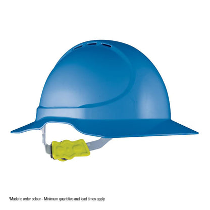 Force 360 - GT13 Type 1 ABS Vented Earmuff Suitable Broad Brim Hard Hat w/Ratchet Harness (10 Pack) - HPFPRGT13