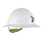 Force 360 - GT16 Type 1 NON-Vented Broad Brim Miners Hard Hat w/Ratchet Harness (10 Pack) - HPFPRGT16