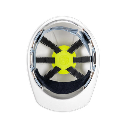 Force 360 - GTE3 Essential Type 1 ABS Vented Hard Hat with Slide Lock Harness Kit Mixed Colours (20 Pack) - HPFPRGTE03K