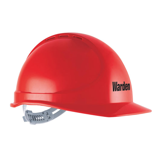 Force 360 - GTE3 Warden Essential Type 1 ABS Vented Hard Hat W/Slide Lock Harness - HPFPRGTE03WA
