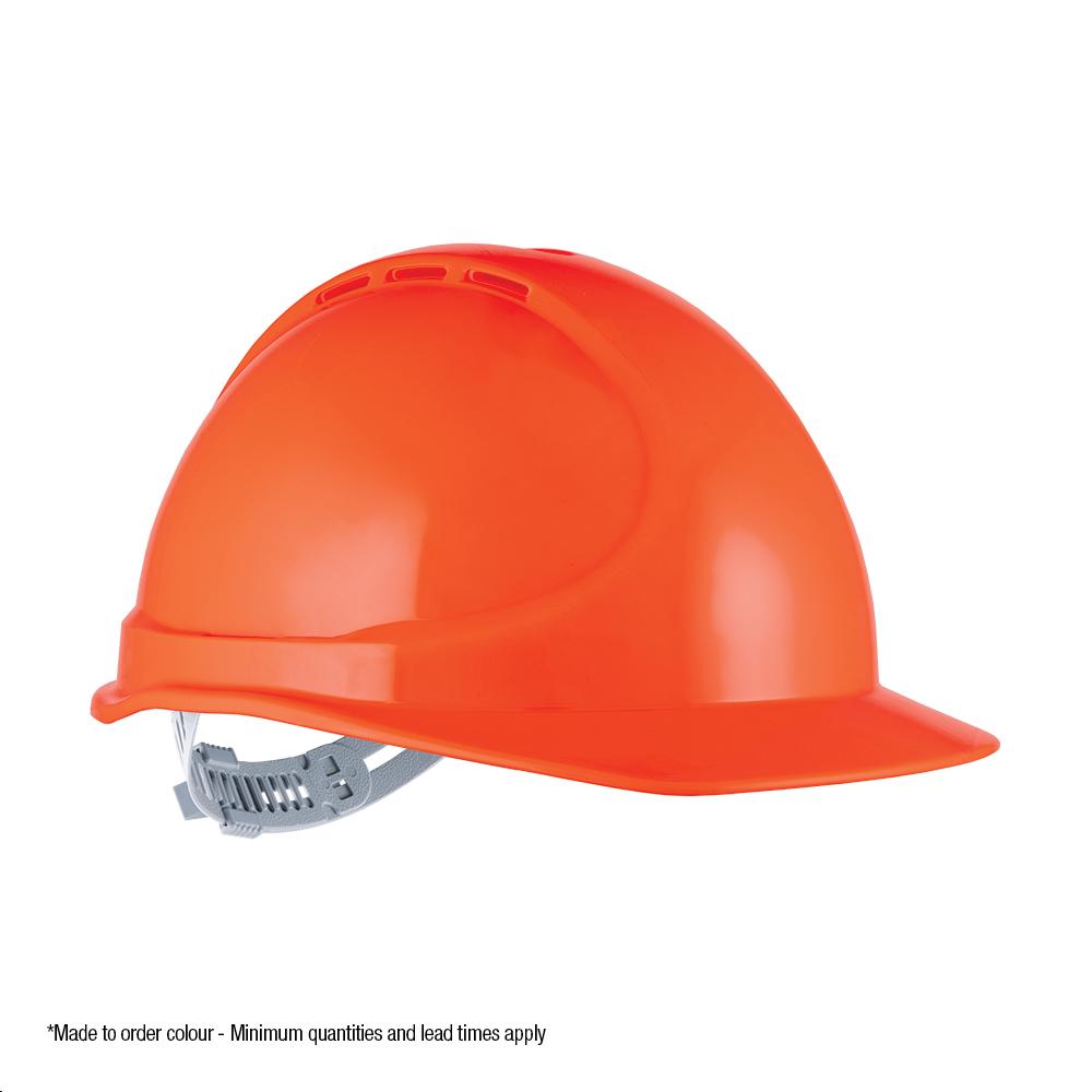 Force 360 - GTE5 Essential 1 ABS Vented Hard Hat w/Poly Cradle Harness (20 Pack) - HPFPRGTE05
