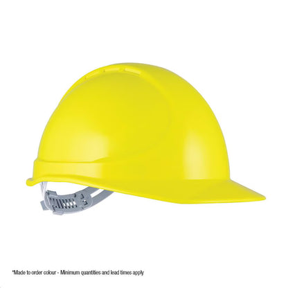 Force 360 - GTE6 Essential 1 ABS NON-Vented Hard Hat w/Poly Cradle Harness (20 Pack) - HPFPRGTE06