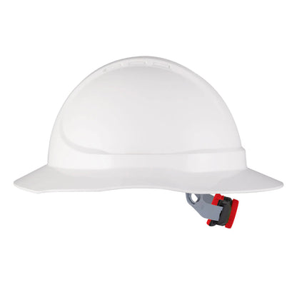 Force 360 - The Mate Type 1 ABS NON-Vented Broad Brim Hard Hat w/Ratchet Harness (1 Unit) - HPMIC012