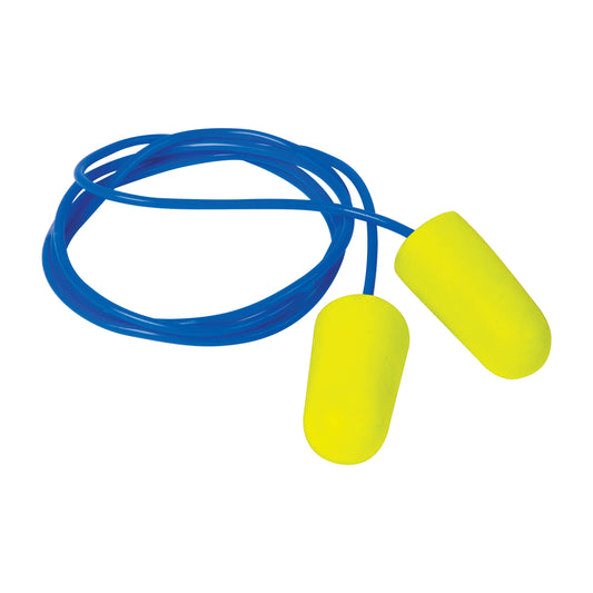 Force 360 - Bullet Shaped Corded Disposable Earplug, Class 5, 26dB  200pr - HWRX971
