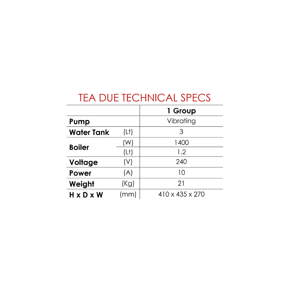 Waddi Speciality Coffee - Isomac - Tea Due