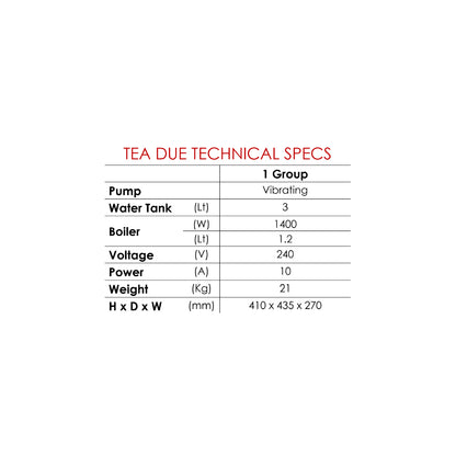 Waddi Speciality Coffee - Isomac - Tea Due