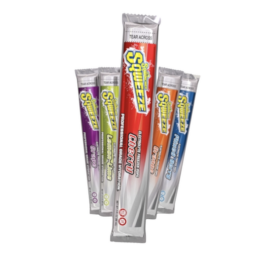 SQWINCHER SQWEEZE FROZEN POPS MIXED FLAVOURS 10/PKT