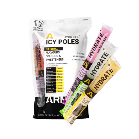 Body ARMOUR - Hydrate+ Hypotonic Icy Poles (12 Pack) - BAIPP12P