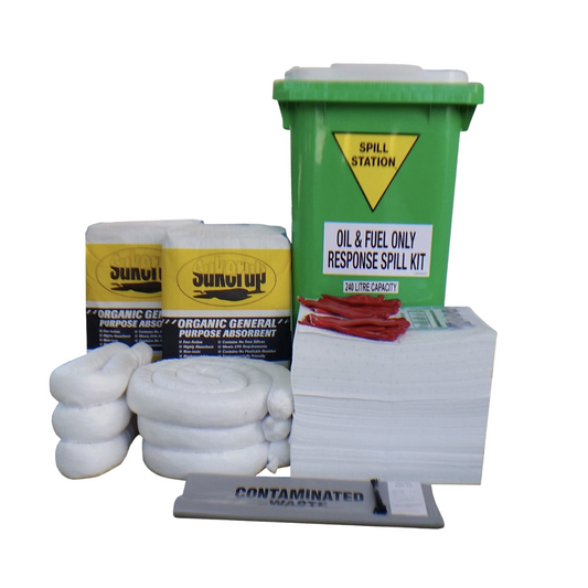 Fuel and Oil Spill Kits 240L Capacity