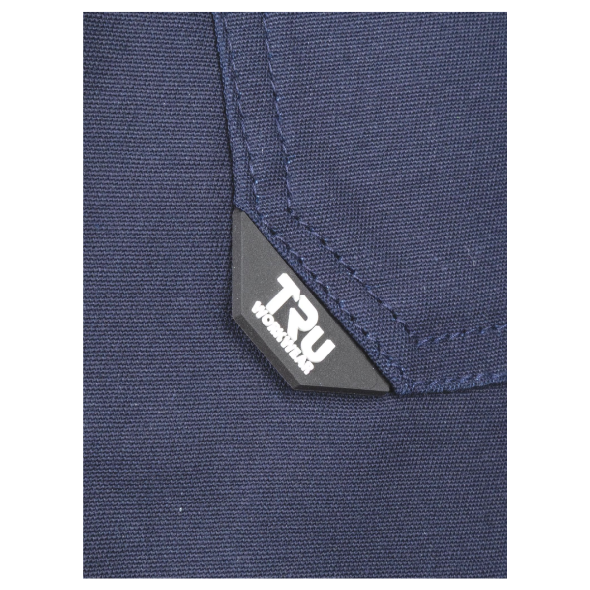 Midweight Cotton Stretch Cargo Trousers with Biomotion Reflective Tape - 240 GSM