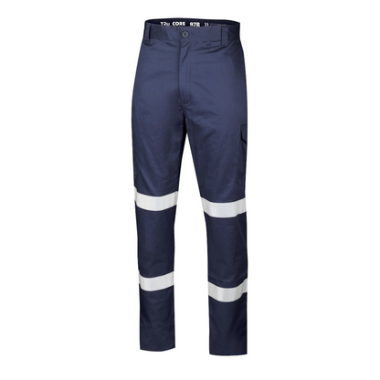 Midweight Drill Trousers with Biomotion Reflective Tape - 240 GSM