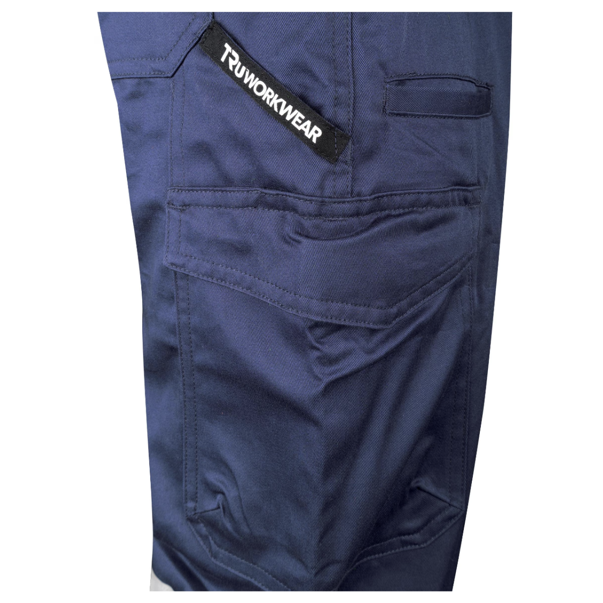 Midweight Drill Trousers with Biomotion Reflective Tape - 240 GSM