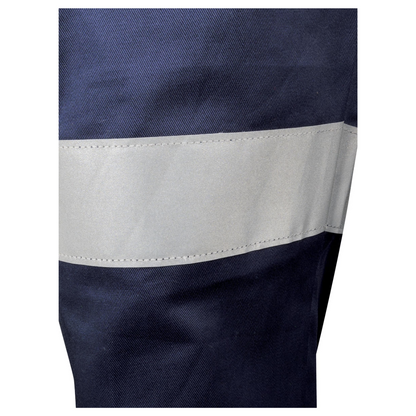Midweight Drill Trousers with Biomotion Reflective Tape - 240 GSM