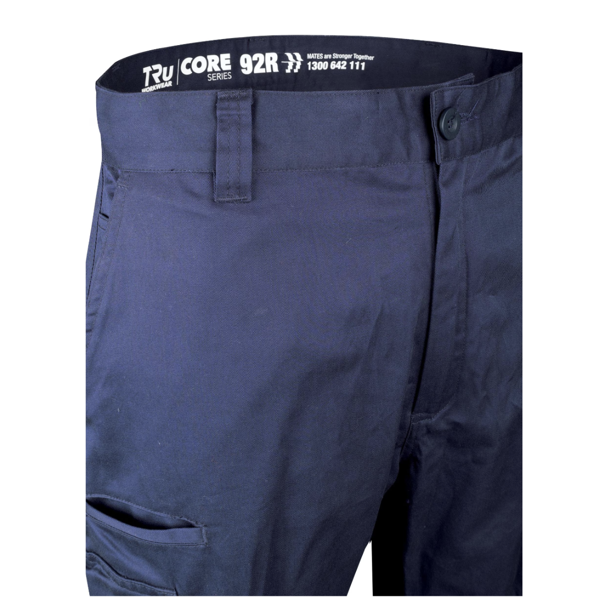 Midweight Drill Trousers with Biomotion Reflective Tape - 240 GSM