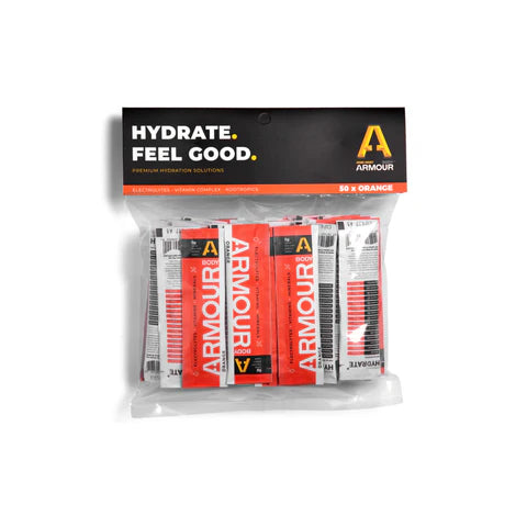 Body ARMOUR - Hydrate+ Hypotonic Sachets (50 Sachets) - BAHSP50