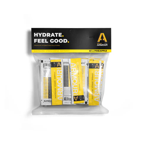 Body ARMOUR - Hydrate+ Hypotonic Sachets (50 Sachets) - BAHSP50