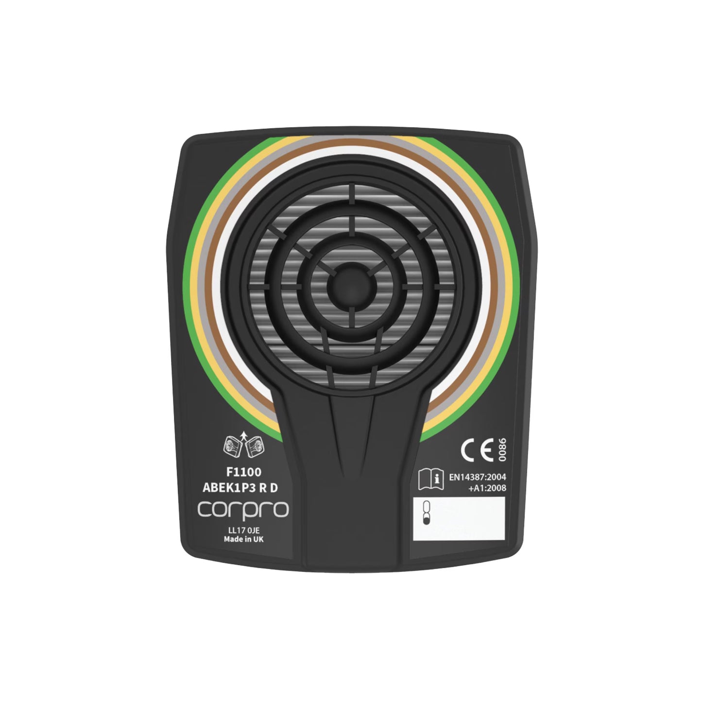 CorPro - ABEK1P3 R D Organic and Inorganic Vapour, Acid Gas, Ammonia and Particulate Combination Filter - R11003