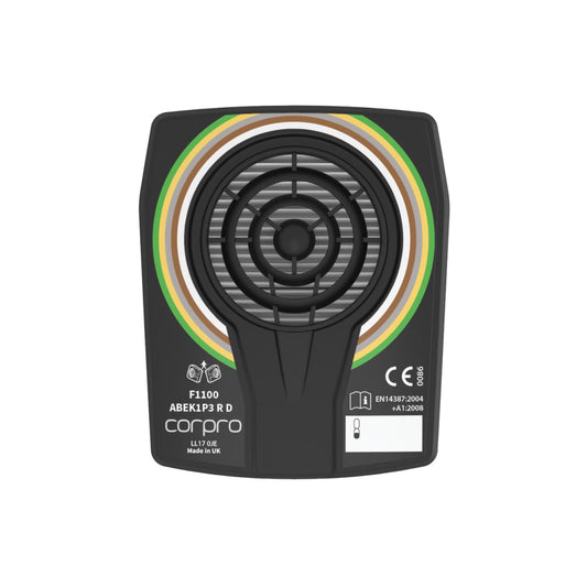 CorPro - ABEK1P3 R D Organic and Inorganic Vapour, Acid Gas, Ammonia and Particulate Combination Filter - R11003