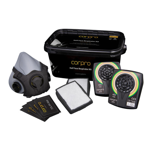 CorPro - Half Face Respirator Mask - Chemical Kit - R1400CH